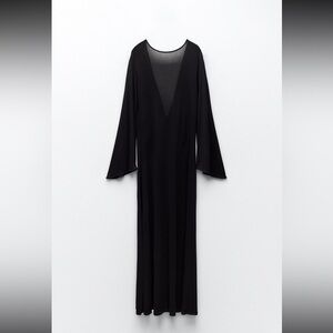 Zara Fluid Open Back Dress